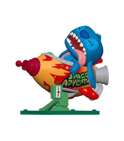 Figurine Funko Pop! Rides N°102 - Lilo & Stitch - Stitch Sur Un Missile